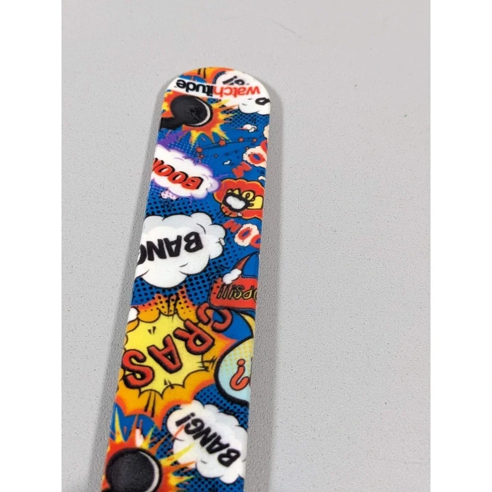 Watchitude Comic Bang Boom Crash Slap Watch Colorful Adjustable‎ Strap